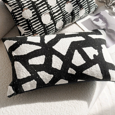 YOULI Theodore Elegant Black Pillowcase Sofa Set from YOULI