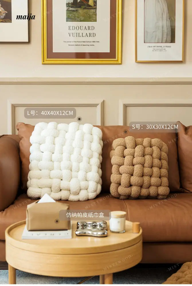 Knot Cushion from mistywood