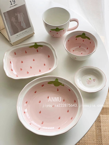 YASUKI Seraphina Hand-Painted Cute Ceramic Tableware from YASUKI