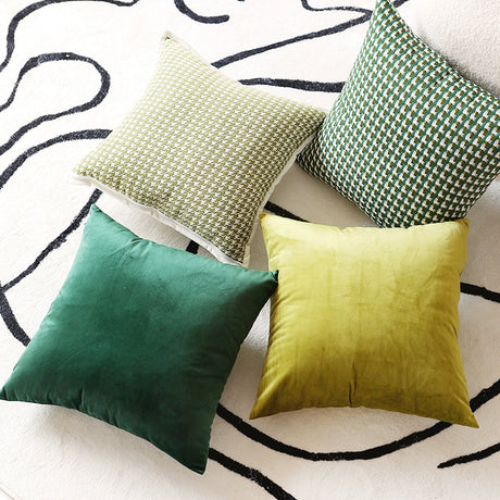 YOULI Sebastian Light Luxury Green Pillowcase from YOULI
