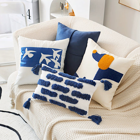 YOULI Penelope Modern Minimalistic Blue Sofa from YOULI