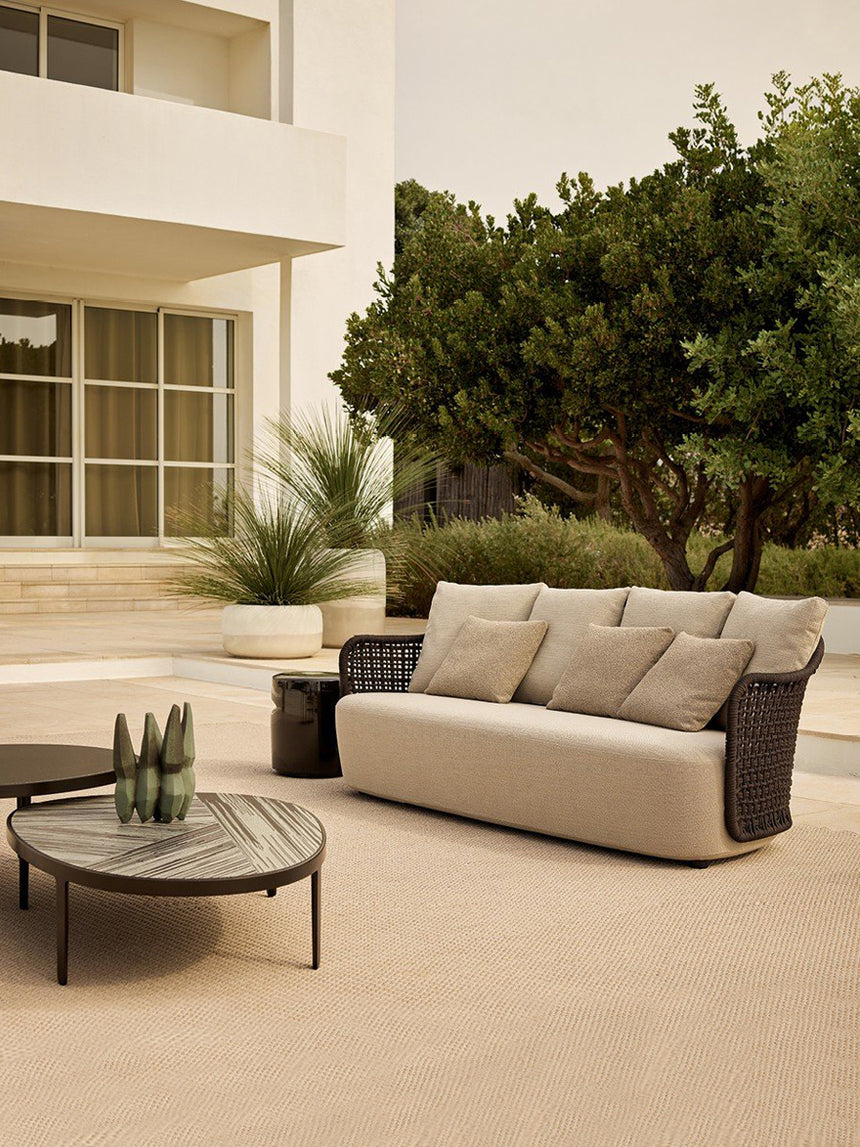 DIME GARDEN Lisandra Stylish Rattan Outdoor Sofa from DIME GARDEN