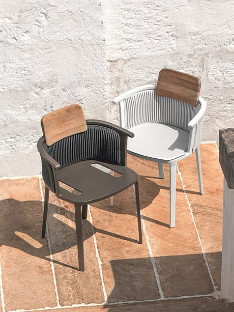 RATTAN SPACE Santiago Waterproof Sun-Resistant Three-Piece Balcony Set from RATTAN SPACE