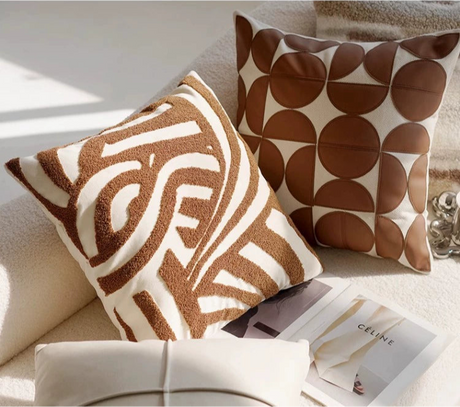 YOULI Marcellus Creamy Soft Retro Sofa Pillow Set from YOULI