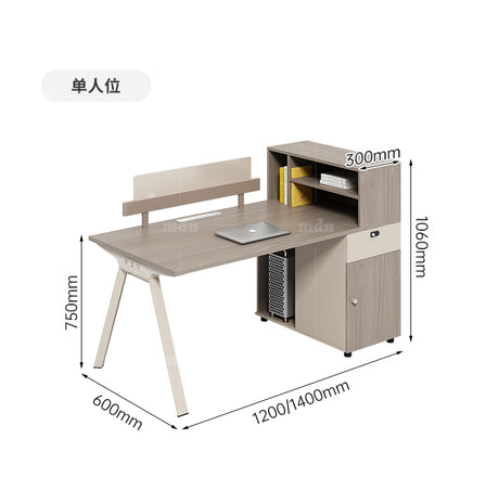 MUTINI Zephyr Sleek Modern Office Booth from MUTINI