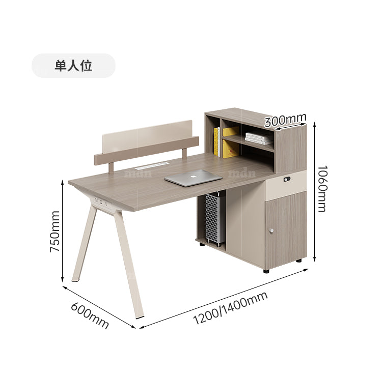 MUTINI Zephyr Sleek Modern Office Booth from MUTINI
