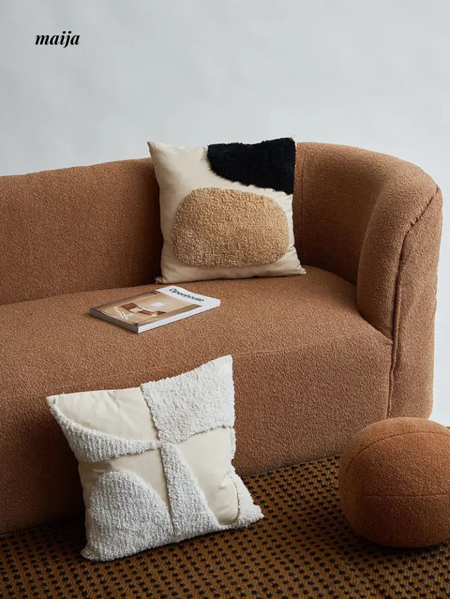 Square Tufted Sofa Cushions from momo's talk