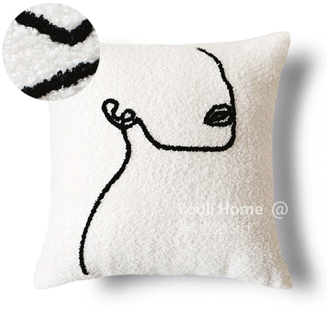 YOULI Oliver Abstract Art Soft Pillow Sleeve from YOULI