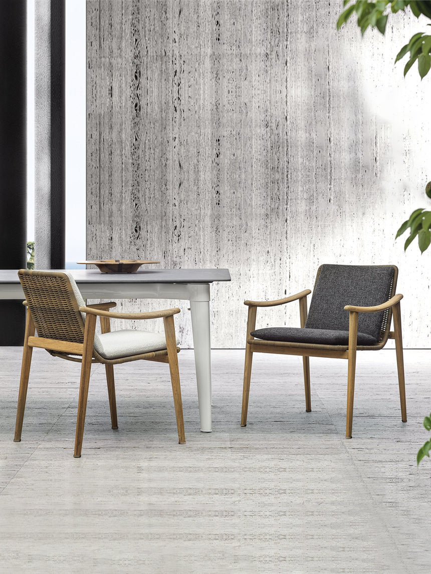 DIME GARDEN Lysander Elegant Nordic Outdoor Table Set from DIME GARDEN