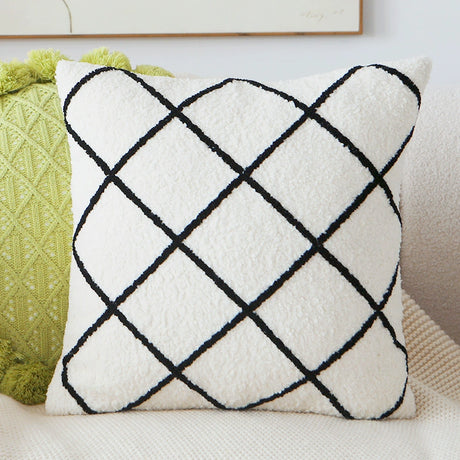 YOULI Freddie Chic Green Chessboard Pillow Sleeve from YOULI