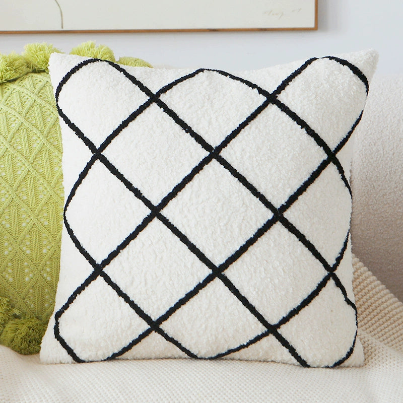 YOULI Freddie Chic Green Chessboard Pillow Sleeve from YOULI