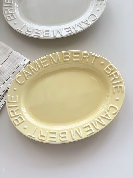 YASUKI Jisoo Elegant Matte Ceramic Plate from YASUKI