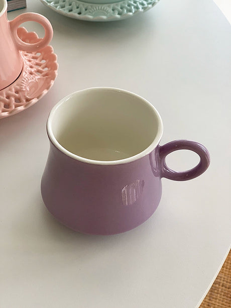 YASUKI Leonardo Elegant Ceramic Tea Cup from YASUKI