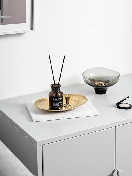 MOMO'S TALK Elowen Elegant Brass Copper Tableware Storage System from MOMO'S TALK