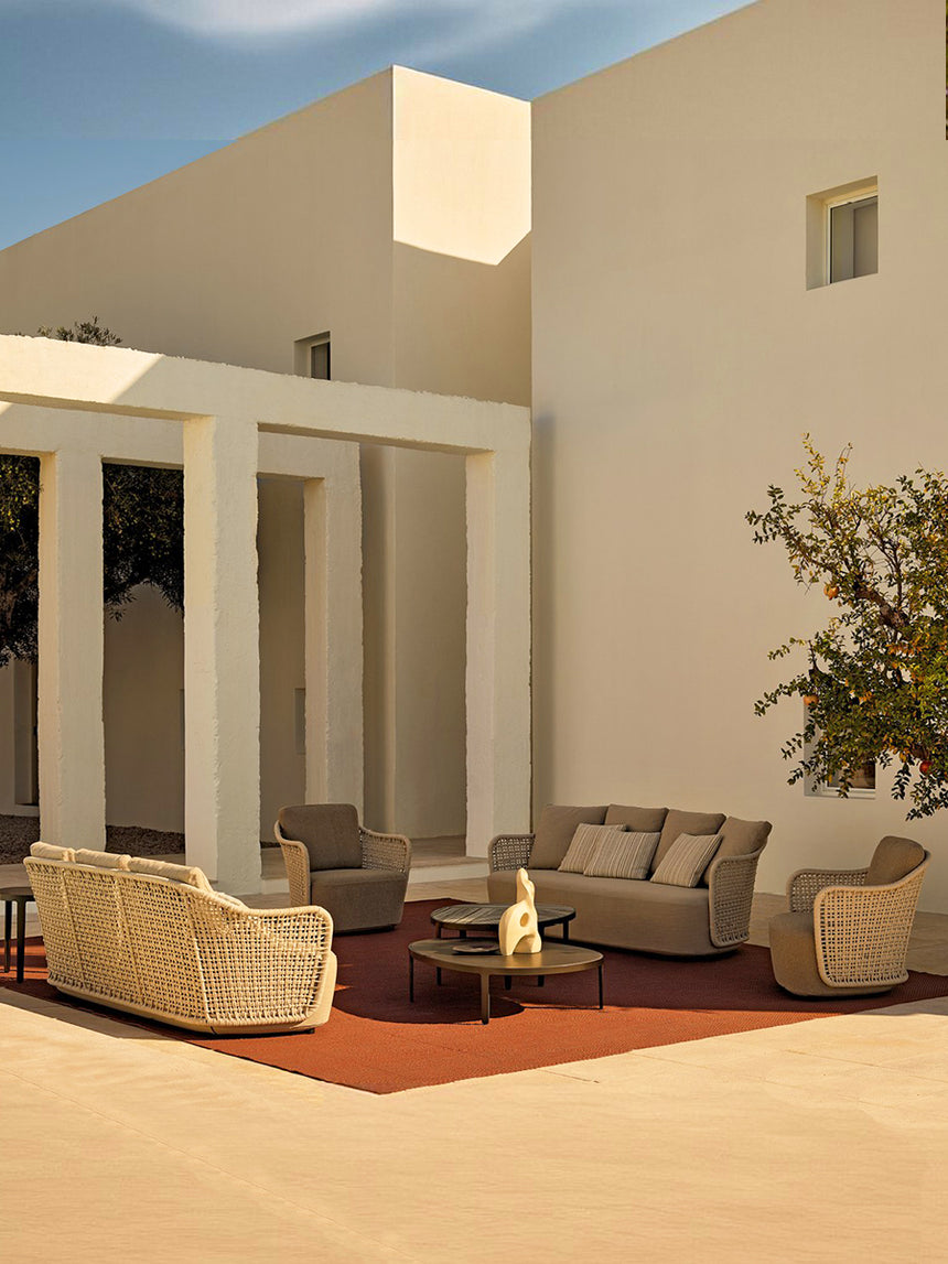 DIME GARDEN Lisandra Stylish Rattan Outdoor Sofa from DIME GARDEN
