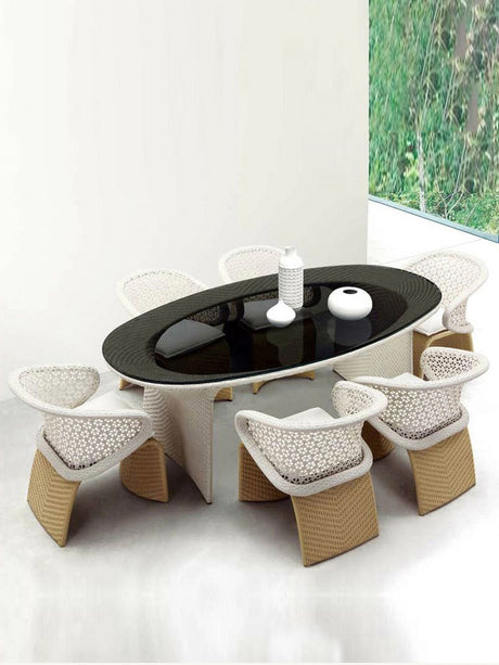 DIME GARDEN Santiago Elegant Rattan Furniture Set from DIME GARDEN