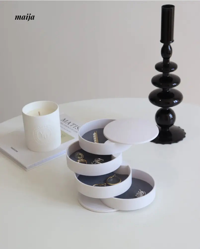 Simple Rotating Jewellery Box from SOFTHOME