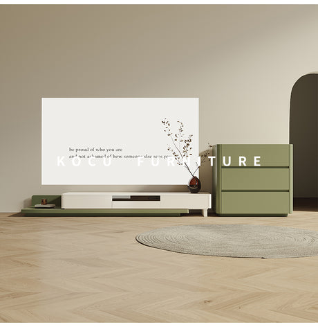 KOCU HOME Elowen Chic Solid Wood TV Cabinet from KOCU HOME