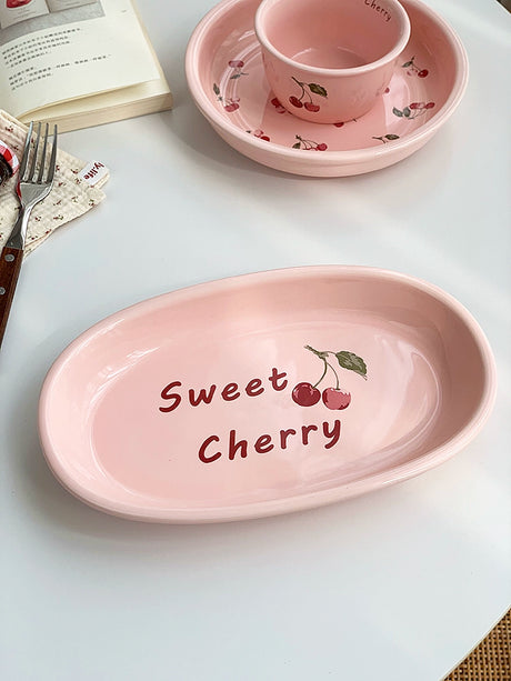 YASUKI Haruto Adorable Pink Bunny Ceramic Bowl from YASUKI