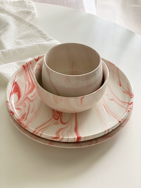 YASUKI Jasper Elegant Nordic Marble Ceramic Cup from YASUKI