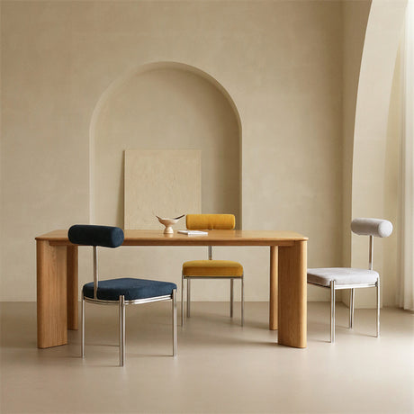 JINYI Hirosaki Elegant Solid Wood Dining Set from JINYI