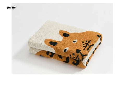 Bored Tiger Throw and Cushion from maija