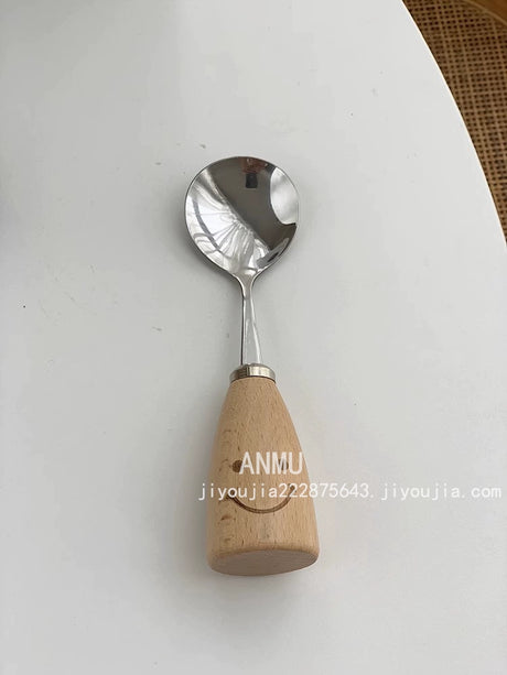 YASUKI Seraphina Charming Natural Wood Cutlery Set from YASUKI