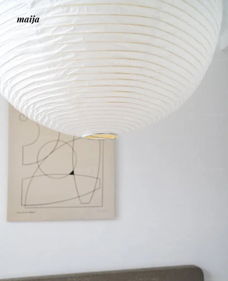 Wind Japanese Paper Lampshade from Lynn's Lamp