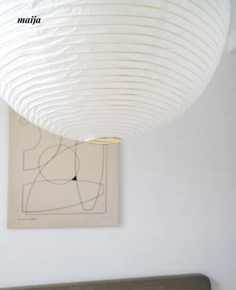 Wind Japanese Paper Lampshade from Lynn's Lamp
