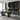 QUANMU Serena Sleek Black Luxury Writing Desk from QUANMU