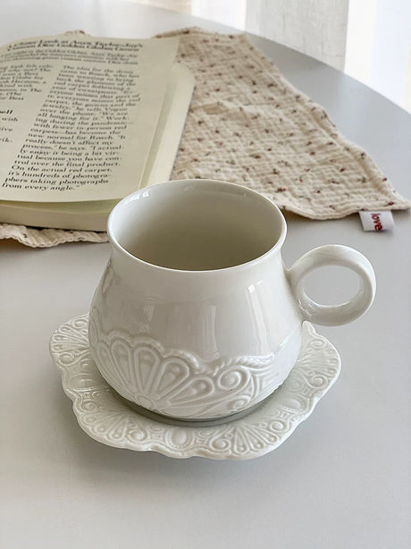 YASUKI Benjamin Elegant French Ceramic Coffee Cup from YASUKI