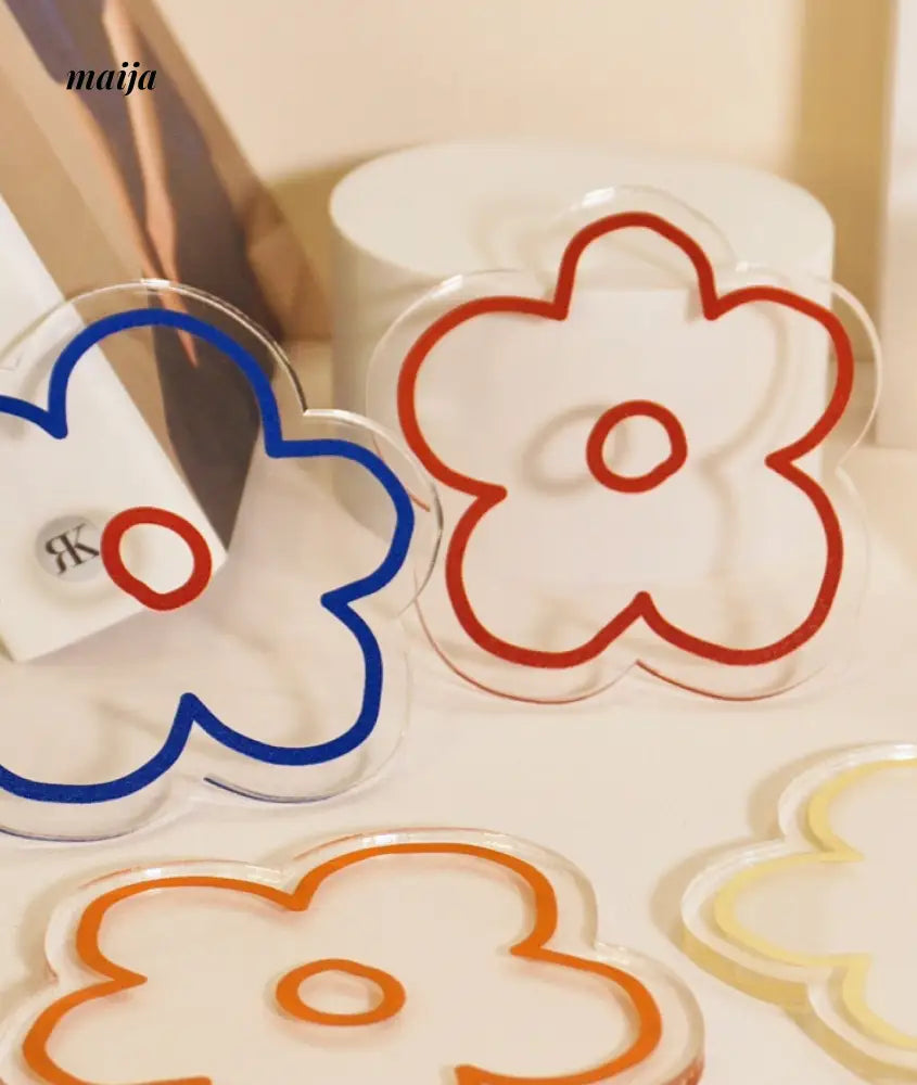 Flower Acrylic Coaster from maija