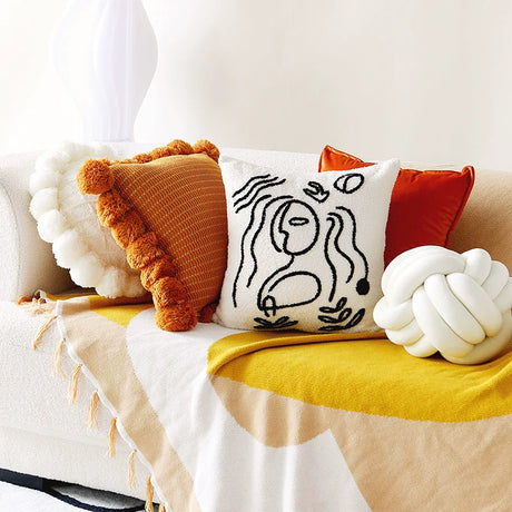 YOULI Oliver Abstract Art Soft Pillow Sleeve from YOULI