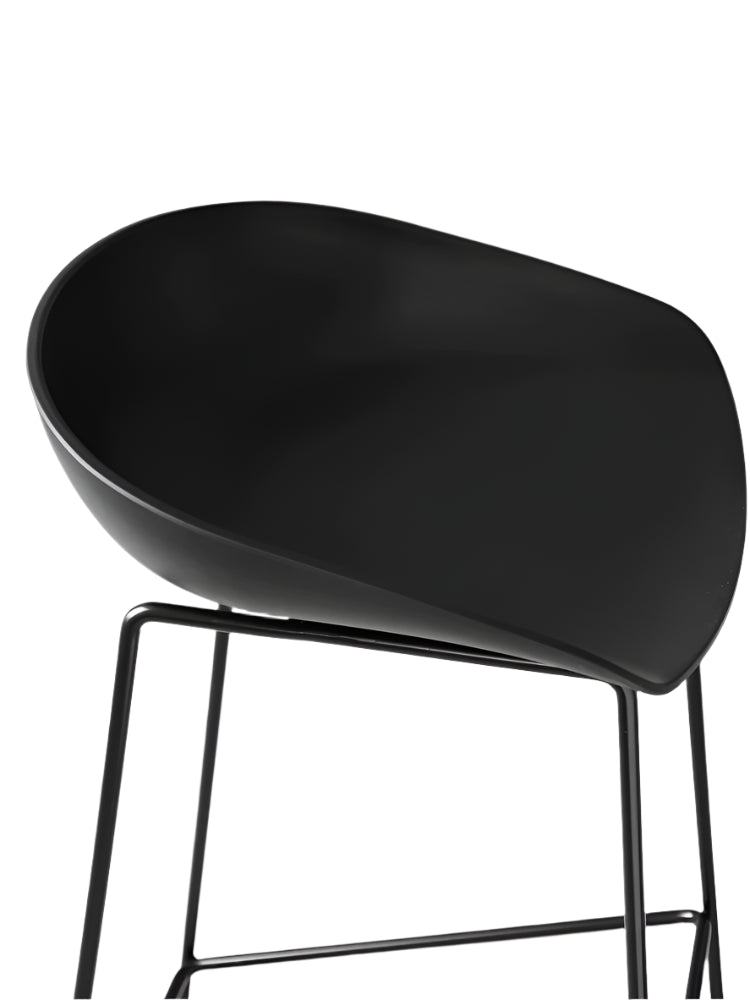 LAIMO Beatrix Sleek Modern Tall Bar Stool from LAIMO