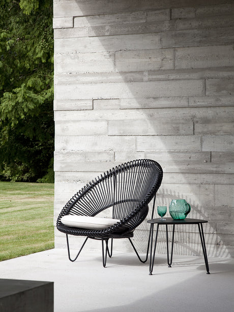 RATTAN SPACE Thibault Cozy Three-Piece Vine Chair Set from RATTAN SPACE