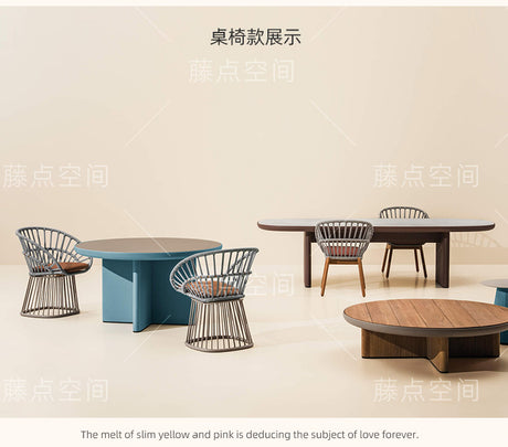 RATTAN SPACE Mistral Sleek Minimalist Coffee Table from RATTAN SPACE