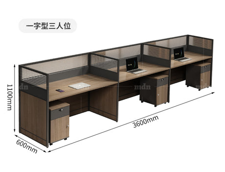 MUTINI Aurelia Chic Modern Desk & Chair Set from MUTINI