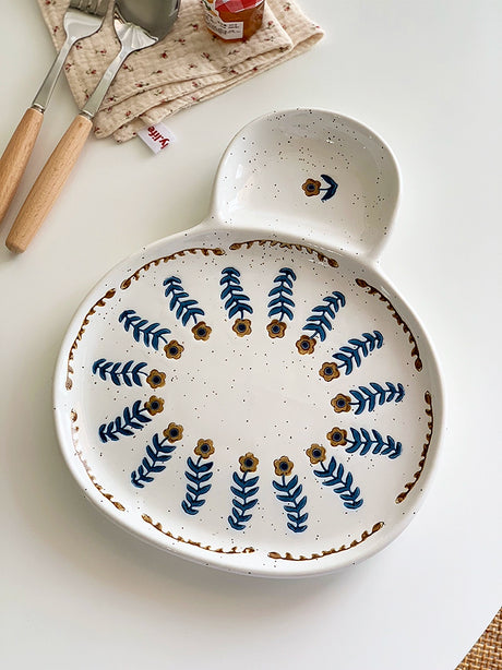 YASUKI Cedric Rustic Glaze Ceramic Bowl from YASUKI