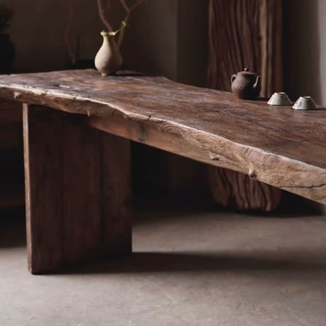 JINYI Kurogane Elegant Natural Finish Dining Table from JINYI