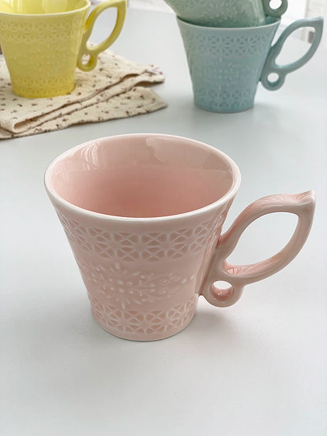 YASUKI Oliver Charming Ins Design Ceramic Coffee Cup from YASUKI