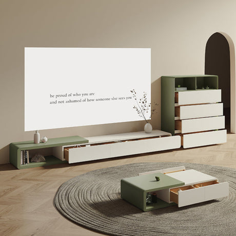 KOCU HOME Elowen Chic Solid Wood TV Cabinet from KOCU HOME