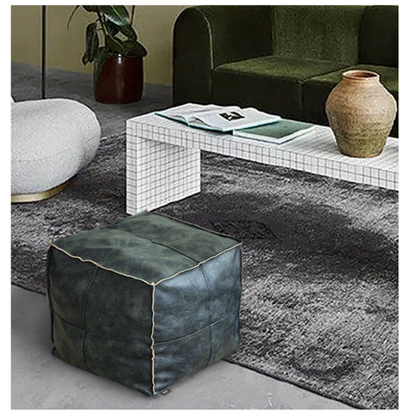 YOULI Elowen Fashionable Leather Futon Stool from YOULI