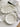 YASUKI Elowen Elegant Relief White Ceramic Tableware from YASUKI