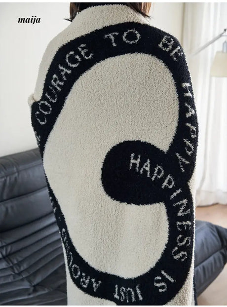 Heart Shaped Blanket from momo's talk
