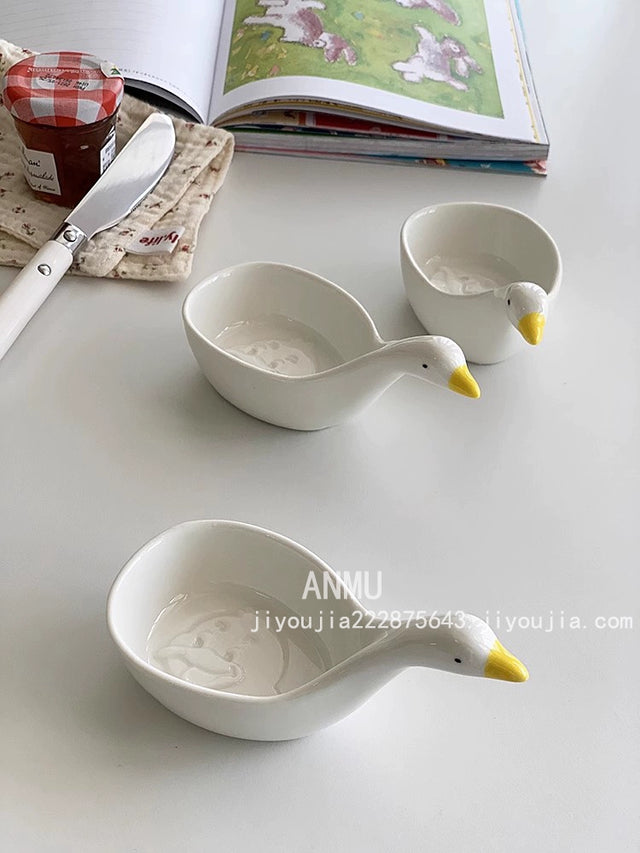 YASUKI Hiroshi Adorable Ceramic Dip Dish from YASUKI