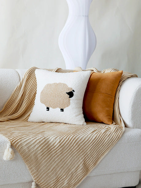YOULI Maximus Cozy Minimalist Sheep Pillow from YOULI
