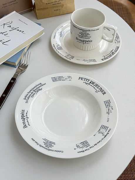 YASUKI Maximilian Retro-Inspired English Letter Cup from YASUKI