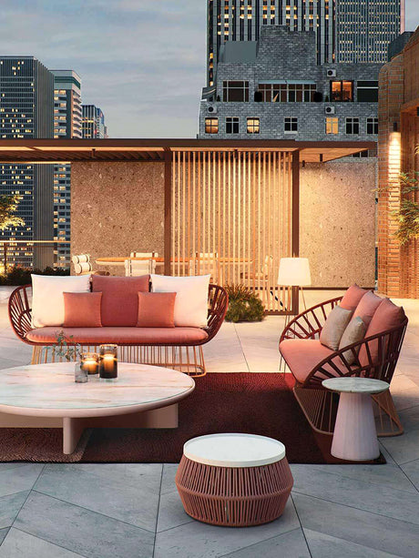 RATTAN SPACE Mistral Sleek Minimalist Coffee Table from RATTAN SPACE