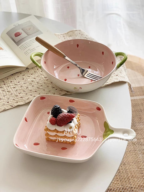 YASUKI Seraphina Hand-Painted Cute Ceramic Tableware from YASUKI