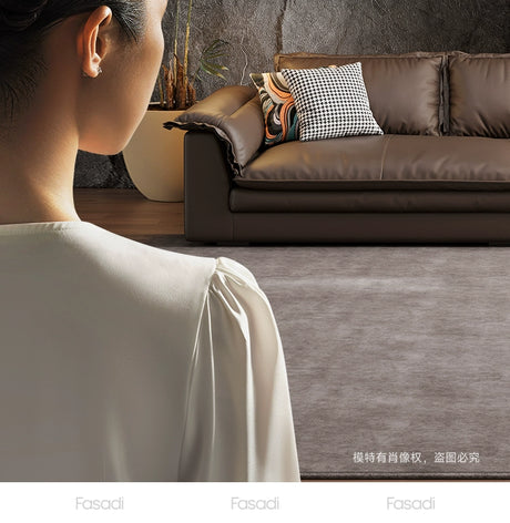 FASATI Jasper Luxurious Deep-Seat Leather Sofa from FASATI